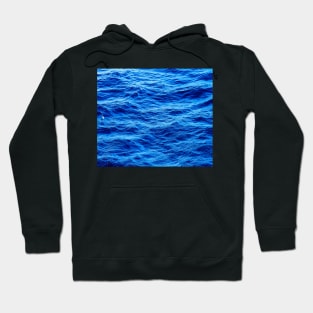 Blue Ocean Waves Hoodie